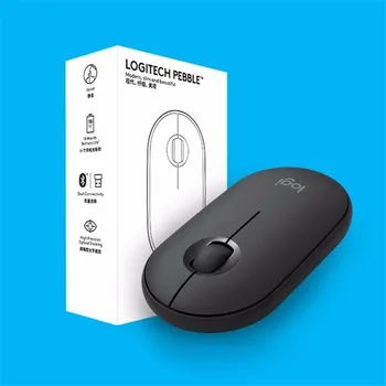 Pentru Logitech M350 Pebbe Wireless Bluetooth Mouse-ul Ultra-subțire Mici Mut Biroul jocuri pentru Notebook PC 1000DPI cobblestonel Mouse-ul