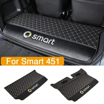 Pentru Mercedes Smart Fortwo 451 Accesorii Auto din Piele PU Spate Covoras Portbagaj Covoras Anti-agățare Tampon de Protectie Auto Produse de Decor