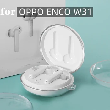 Pentru OPPO ENCO W31 Caz Căști căști PC greu de Protectie 360 de caz complet Pentru Oppo Enco W31 Cu Cârlig