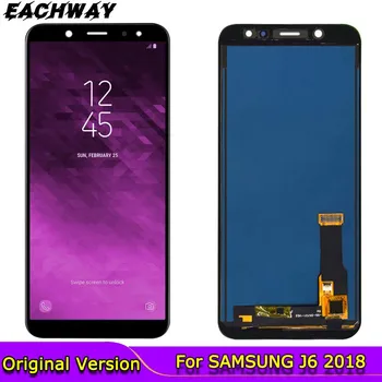 Pentru SAMSUNG Galaxy J6 2018 Lcd J600 J600F Display LCD touch screen de Asamblare Complet de Piese de schimb Pentru Samsung J6 2018 display
