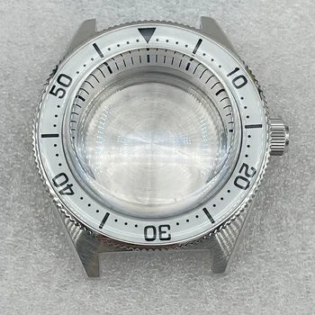 Pentru Seiko 62MAS Caz Ceas de Cristal Safir Bubble Oglindă SBDC053 din Oțel Inoxidabil Potrivit Pentru NH35/NH36 Mișcarea Automată