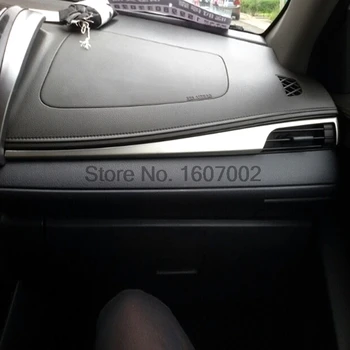 Pentru Toyota Yaris XP150 Hatchback 5dr 2014 2015 Crom Interior Masina A/C Aer condiționat de Ventilație de Evacuare a Acoperi Turnare Trim Dotari