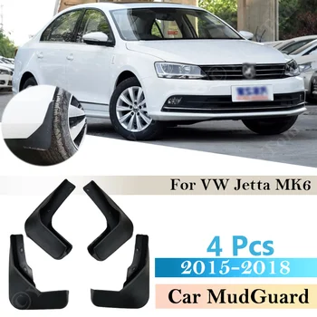 Pentru VW Jetta 2015 și 2018 MK6 Aripile Apărătoare de Noroi Clapeta de Paza Stropi de Noroi Accesorii Auto Auto Styline Fata-Spate apărătoare de noroi