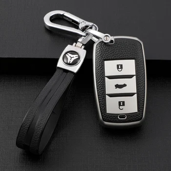 Piele TPU Auto Smart Key Cover Geanta Caz Înveliș Protector Breloc pentru Changan Eado CS35 Raeton CS15 V3 V5 V7 Accesorii