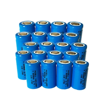 PKCELL 3.7 V 14250 Li-ion Baterii Reincarcabile cu Litiu, 1/2 AA Dimensiune 300mAh,20 de Capete de acuzare