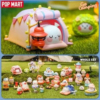 POP MART BOBO & COCO Merge Comping Serie Mister Cutie 1 BUC/12PCS Acțiune Figura Cadou de Ziua de nastere Copil Jucărie