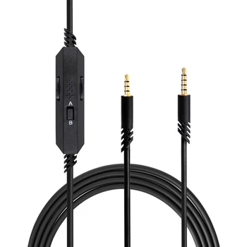Portabil 2M Cablu Căști Audio-Cablu AUX pentru Logitech-Astro A10 A40 A30 Cablul de Căști Linie