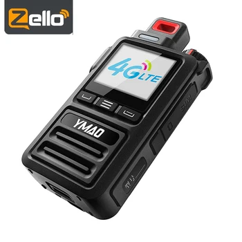 Profesional Puternic Zello Walkie Talkie Sim 4g dinte Radio cu Rază Lungă de Două Modul Walkie Talkie