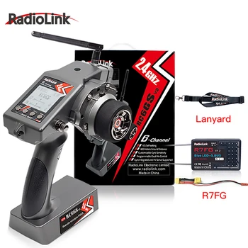Radiolink RC6GS V2 2.4 G 6 Canale Transmițător Radio cu R7FG Receptor Gyro Telemetrie Incluse Telecomanda pentru Masina RC Barca