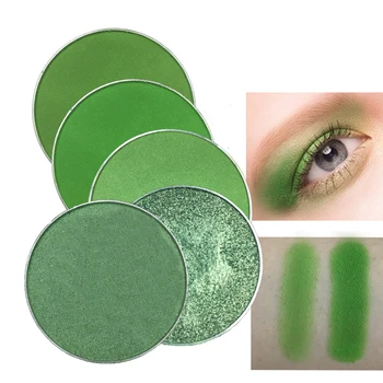 R&B-URI de Culoare Verde Fard de pleoape Pigment rezistent la apa Fard de pleoape Machiaj Cosmetice DIY Paleta de Machiaj Ochi Fermecător