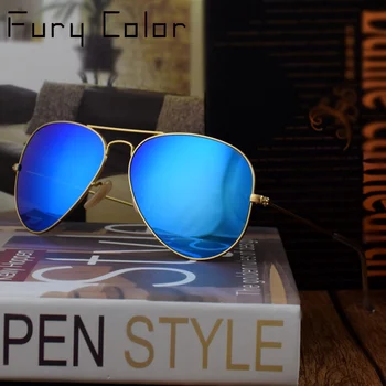 Real Lentile de Sticlă clasic Femei Bărbați ochelari de Soare, Design de Lux Brand de ochelari de Soare de Conducere Femei Bărbați Femei ochelari de soare pentru bărbați