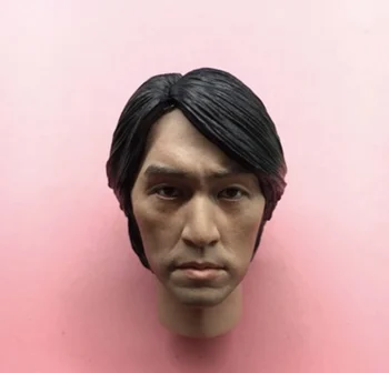 Regele comediei 1/6 scară Stephen Chow cap sculpta Asiatice sex Masculin Soldat Cap Sculptură Jucarii Model