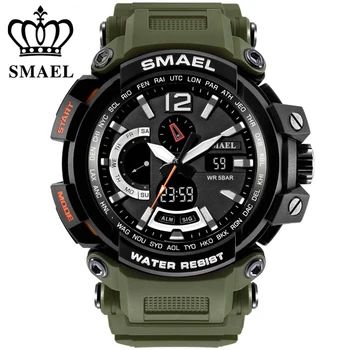relogio masculino SMAEL Brand de Ceasuri Sport pentru Barbati 5AMT Ceas Digital cu LED-uri pentru Bărbați Ceas Militar de Om Ceas montre homme