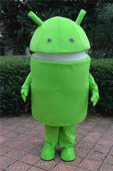 Robot Android Costume Mascota Costum Cosplay Mascotte Dimensiune Adult