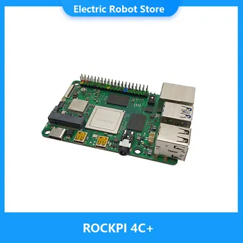ROCK PI 4C+ Rockchip RK3399T 64bit Six-Core A72 A53 placă de Dezvoltare Compatibilă cu RaspberryPI