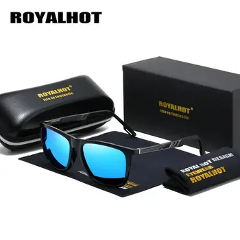 RoyalHot Elastic Aluminiu Magneziu Cadru Bărbați Femei ochelari de Soare Polarizat de Conducere Ochelari de Soare Nuante Oculos masculino de sex Masculin 900154