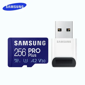 SAMSUNG PRO Plus Micro SD de 64 gb SD/TF Card de 128gb, 256gb Flash Micro Card de 512GB U3 4K V30 Card de Memorie Pentru Telefon cu Cititor de Card