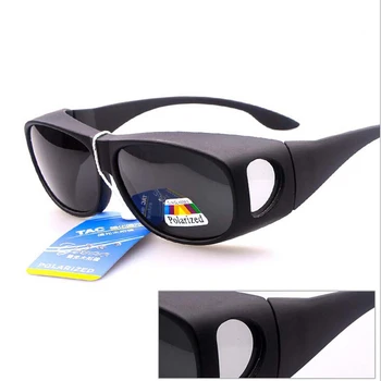 Seturi de miopie ochelari de soare Polarizat ochelari de soare cu Polarizare rame optice UV400 anti-orbire polarizare ochelari set de oglinzi