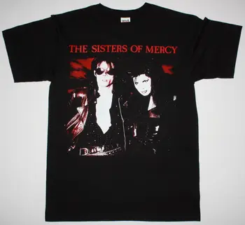 Sisters Of Mercy Această Coroziune'87 Întuneric Val Misiunea S-Xxl Noul Negru T-Shirt Print T Camasa Barbati Hot New Barbati Din Bumbac T-Shirt