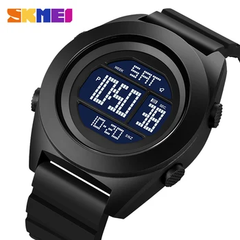 SKMEI Sport în aer liber, Ceas Electronic Pentru Omul de Lux Numărătoare inversă Cronometru Ceasuri Digitale Led Ceas Original Mens Ceas