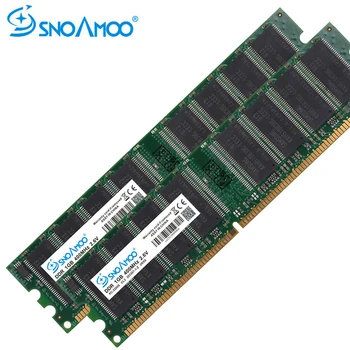 SNOAMOO Desktop de Calculator FOLOSIT Berbeci DDR 333MHz 1GB PC-2700U DDR1 400MHz DIMM Non-ECC 184Pin Memorie Viață Warr