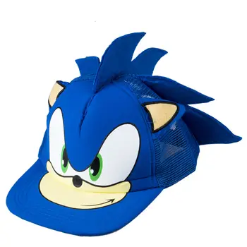 Sonic Ariciul Băiat Fete Copii Șapcă de Baseball Bumbac Pălărie de Protecție Sun Copilul Copilului Reglabil în aer liber Vizorul Pălării