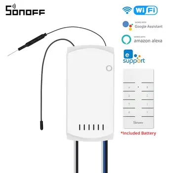 SONOFF IFan04-H WiFi Inteligent Comutator Ventilator Regla Fan Controler de Lumină Voce 433MHz RF Control de la Distanță de Lucru Cu Alexa de Start Google