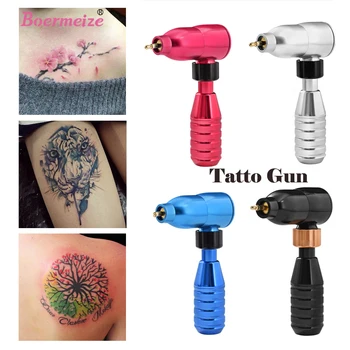 Tatuaj mitralieră Rotativă din Aluminiu Machiaj Permanent Body Art Shader Linie pentru Tatuaj de Alimentare Needels Tatuaj Alimentare cu Instrumente