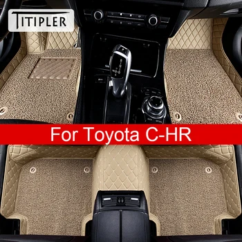 TITIPLER Auto Covorase Pentru Toyota C-HR 2016-2022 precum Ani Piciorul Coche Accesorii Auto Covoare