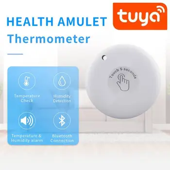 Tuya Bluetooth Digital Cu Statie Meteo De Interior Și În Aer Liber Temperatură Și Senzor De Umiditate Termometru Higrometru