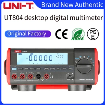 UNITATEA UT804 Display LCD Bancă de Tip Multimetre Digitale Volt Amp Ohm Capacitate Hz 39999 Contează Tester de Înaltă Precizie