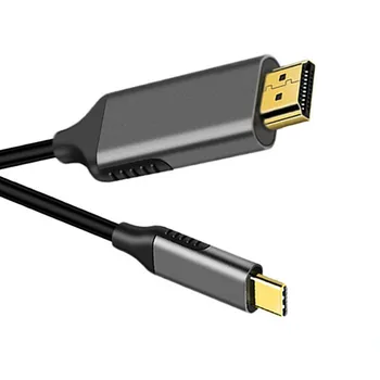 USBC cablu Tip C toHDMI -compatible4KHDTV Cablu Adaptor de Aur USB 3.1 USB-C la hdmi pentru MacBook,ChromeBook Pixel,Huawei MateBook