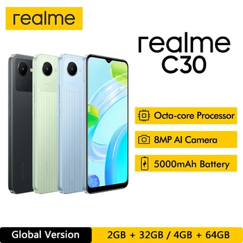 Versiune globală Realme C30 Smartphone 6.5