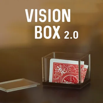 Viziunea Box 2.0 De Joao Miranda Magie Trucuri Carte de Magie și Punți Truc de Aproape Interpret Truc de Mentalism Magie Predicție Distractiv