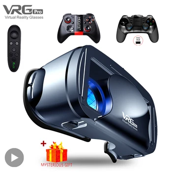 VRG Pro VR Ochelari de Realitate Virtuală Dispozitive Caldoron 3D Casca Ochelari de protecție Lentile Inteligente Pentru Smartphone Telefon Mobil Cu Controler