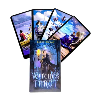 Vrăjitoarele Cărți De Tarot Mistică Orientare Divinație Divertisment Petreceri Tabla De Joc Sprijină En-Gros De 78 De Coli/Cutie