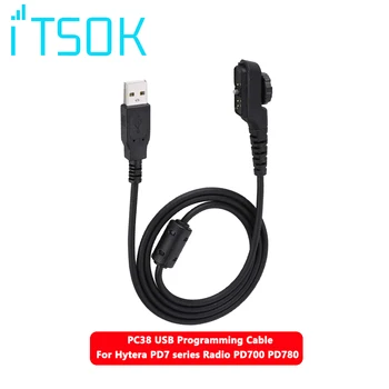 Walkie talkie PC38 USB de Programare, Cablu de Plumb pentru Hytera Radio PD705 PD705G PD785 PD785G PD795 PD985 PT580 PT580H PD782 PD702