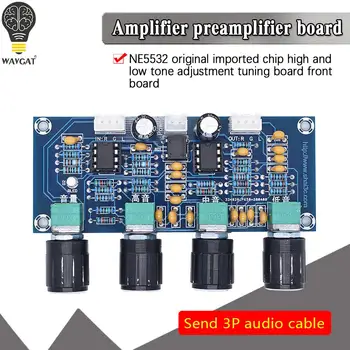 XH-A901 NE5532 Ton Bord preamp Pre-amp Cu treble bass reglare volum pre-amplificator Sunet Controler De Bord amplificator