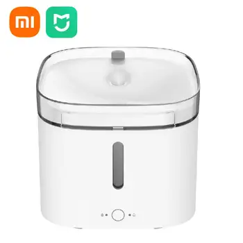 Xiaomi Mijia Alimentator Automat de Mașină care Circulă Apă Cvadruplă Filtrare Inteligent animal de Companie Distribuitor de Apă Sprijin Mijia APP de la Distanță