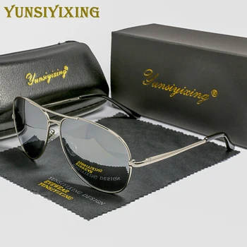 YSYX Polarizat ochelari de Soare pentru Barbati Brand de Designer, Ochelari de Soare 2021 Lux Ochelari de Pilot de Bărbați/Femei Accesorii Gafas De Sol YS103