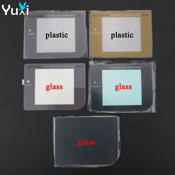 YuXi Plastic Lentilă de Sticlă a Ecranului Limitat Lens W/ Adeziv Pentru Nintendo GameBoy DMG de Afișare Pentru GB Obiectiv Protector