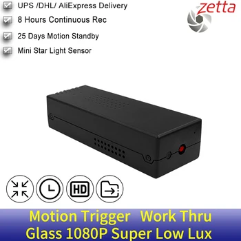 Zetta Z86 FHD Ultra-scăzute de Iluminare Video Recorder Mini Camera IP 1080P 2MP X-Box Wifi Cam 2400mAh Baterie CCTV DVR 8 Ore