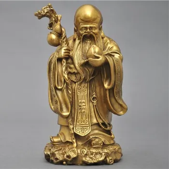 Ziua de nastere vechi Stele Meserii Imitație de Cupru de Deschidere Feng Shui Avere Dumnezeu Statuie a lui Buddha Ornamente Simbol al longevitatii