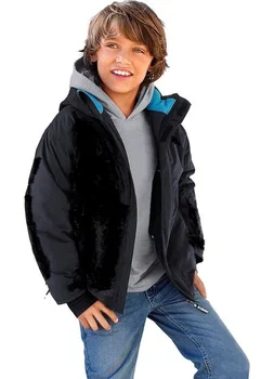Îmbrăcăminte exterioară 2 jachete pentru 1 preț cald căptușit și în general zăpadă salopete pantaloni baieti impermeabil snowproof costum de schi windproof 2-6 ani