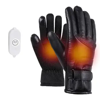 Încălzit Mănuși Încălzit de Mână USB Încălzit Motocicleta Mănuși Pentru Bărbați, Femei, Mănuși Touchscreen Pentru Drumeții de Funcționare de Conducere în aer liber